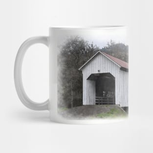 The Red Roof Covered Bridge Mug